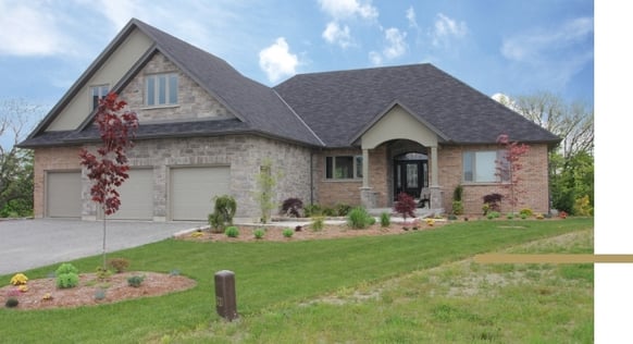 House with 3-car garage